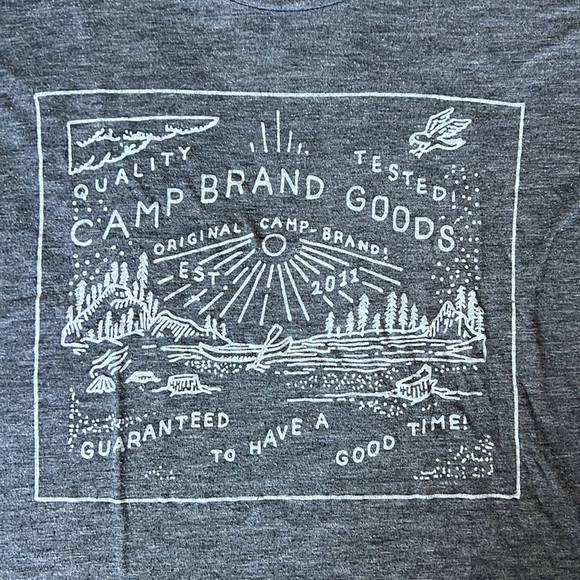 Camp brand goods womens tee - Picture 3 of 3